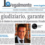 Il Messaggero: "Custodi giudiziario, garante dei beni"